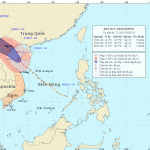 Bão số 6 – bão Mangkhut đổ bộ vào Hà Nội chiều tối nay, 7/8