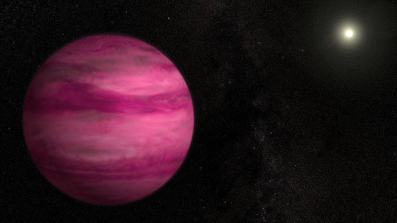 NASA phát hiện một hành tinh có màu hồng