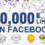 Facebook Dự báo Thời tiết Hà Nội đạt 10.000 like!