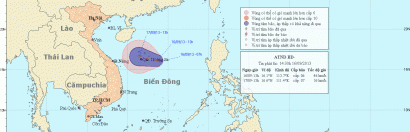 Tin áp thấp nhiệt đới trên biển Đông