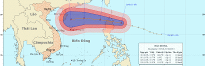 Bão Krosa sắp vào biển Đông!