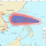 Tin bão Krosa gần biển Đông!