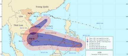 Bão số 12 suy yếu, xuất hiện một áp thấp nhiệt đới mới gần biển Đông