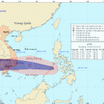 Tin áp thấp nhiệt đới gần biển Đông