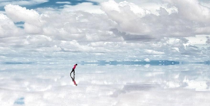 Salar de Uyuni: cái gương lớn nhất thế giới, Bolivia