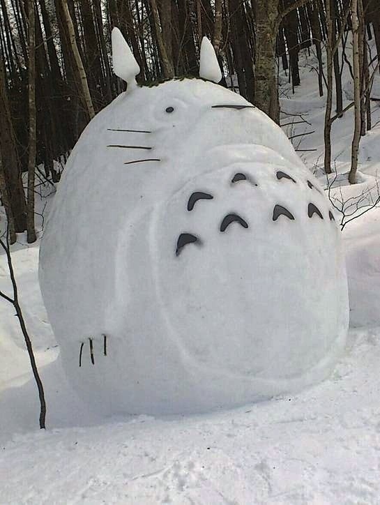 10 tác phẩm người tuyết độc đáo sau trận bão tuyết lịch sử của Nhật Bản 