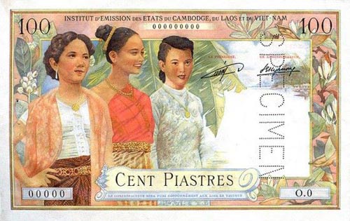 Sự biến đổi theo thời gian của tiền giấy Việt Nam 