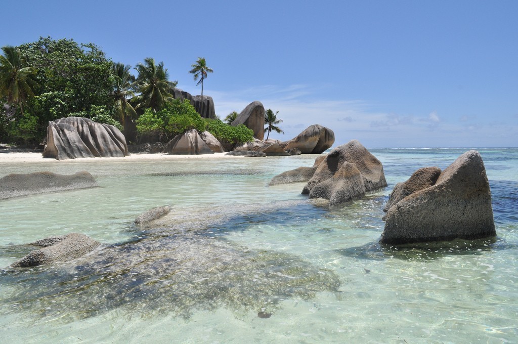 Bãi biển Anse Source d'Argent, Đảo La Digue, Seychelles