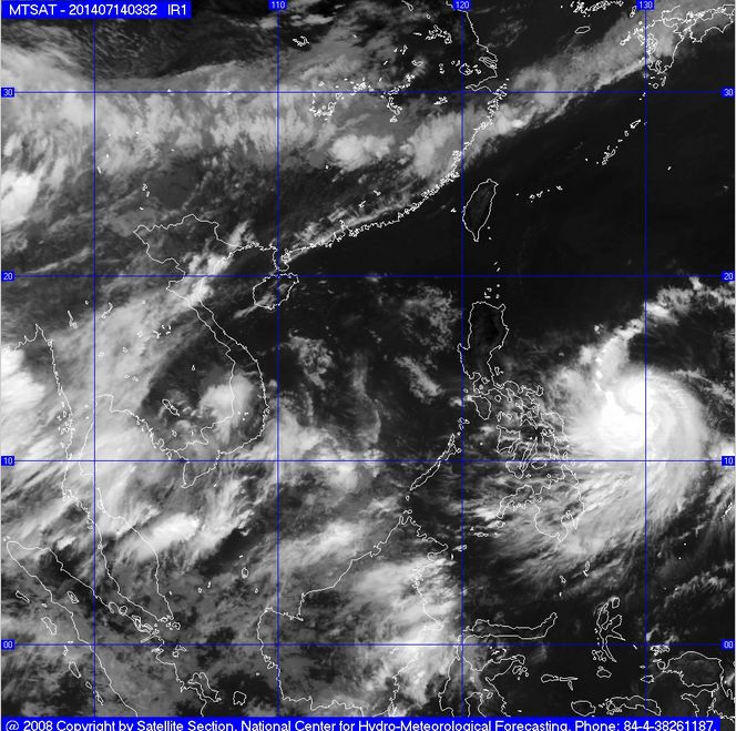 Tin bão gần biển Đông: Bão Rammasun
