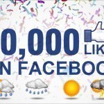 Facebook Dự báo Thời tiết Hà Nội đạt 10.000 like!